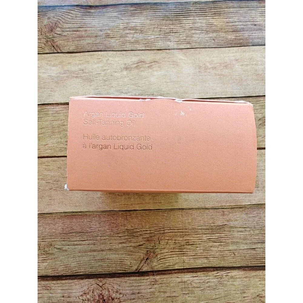 Josie Maran Argan Liquid Gold Self-Tanning Oil Vanilla Apricot 4.3 Fl Oz Mitt